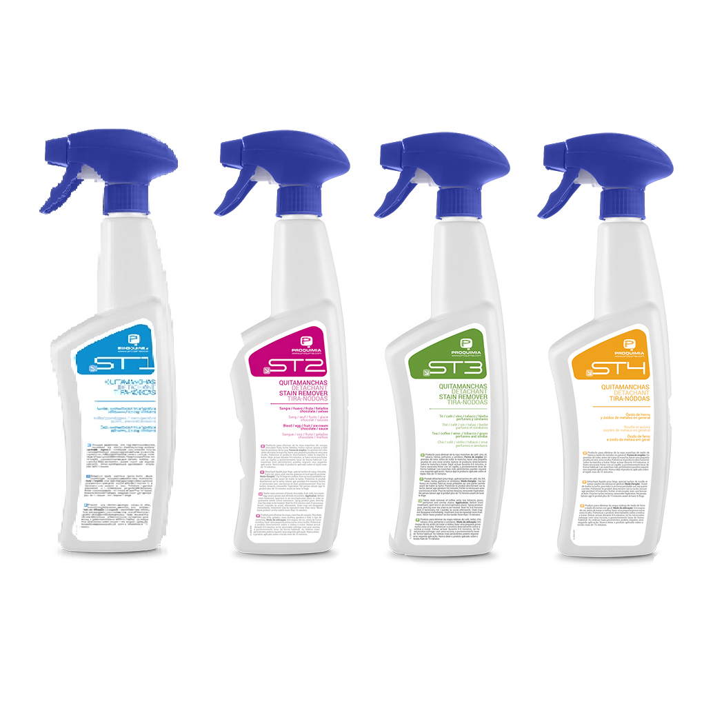 GAMA ST Produs profesional pentru eliminarea petelor ST1, ST2, ST3, ST4, 1 L - 1 SET (2L) - imagine 1