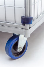 Carucior transport lenjerie, cu lift, pentru spalatorie textila, PRH- 661, 40 KG - imagine 5