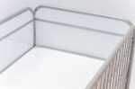 Carucior transport lenjerie, cu lift, pentru spalatorie textila, PRH-800, 90 KG, 79 x 144 x 78 cm - imagine 3